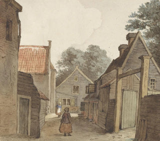 Hendrik Abraham Klinkhamer - Straat bij de Manege.webp