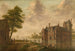 Zamek - Hendrik Frans de Cort — widok dzieła