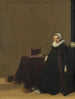 Portret kobiety z psem - Hendrik Gerritsz. Pot — widok dzieła