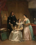 Gérard van Honthorst przedstawiający rysunki jego uczennicy Louise de Bohême dla Amalii van Solms - Hendrik Jacobus Scholten — widok dzieła