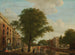 Widok na Herengracht w pobliżu Leidsestraat w Amsterdamie - Hendrik Keun — widok dzieła