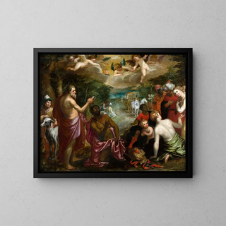 Hendrik van Balen - The Baptism of the Chamberlain of Queen Candace of Ethiopia.webp