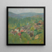 Henri Martin - Widok na dachy Labastide-du-Vert latem - Henri Martin — oprawiony obraz na ścianie