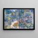 Popołudnie w ogrodzie - Henri-Edmond Cross — oprawiony obraz na ścianie
