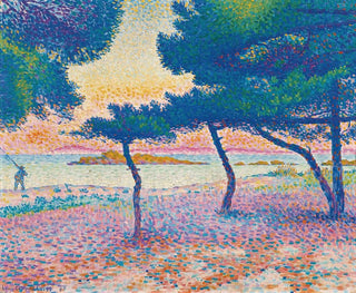 Plaża Saint-Clair - Henri-Edmond Cross — widok dzieła
