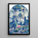 Le jardin en Provence - Henri-Edmond Cross — oprawiony obraz na ścianie