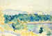 Krajobraz śródziemnomorski z białym domem - Henri-Edmond Cross — widok dzieła