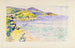 Baie marine - Henri-Edmond Cross — widok dzieła