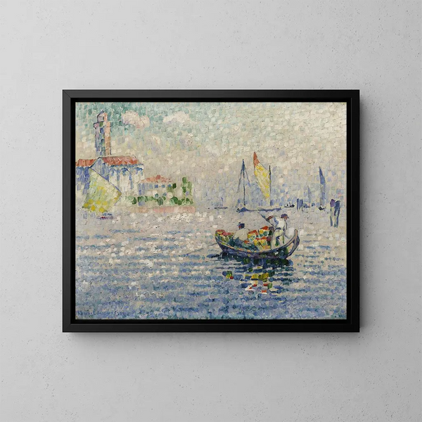 Poranny w Murano - Henri-Edmond Cross — oprawiony obraz na ścianie
