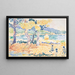 Pins sur la côte - Henri-Edmond Cross — oprawiony obraz na ścianie