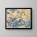 Le jardin de l'artiste à Saint-Clair - Henri-Edmond Cross — oprawiony obraz na ścianie
