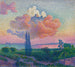 Różowe chmury - Henri-Edmond Cross — widok dzieła