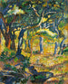 Une clairière en Provence - Henri-Edmond Cross — widok dzieła