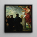 hołd Eugène'owi Delacroix - Henri Fantin-Latour — oprawiony obraz na ścianie