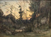 Układanka w świetle zachodzącego słońca - Henri-Joseph Harpignies — widok dzieła