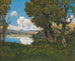 Nad brzegiem jeziora - Henri-Joseph Harpignies — widok dzieła