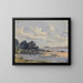 Bords de rivière - Henri-Joseph Harpignies — oprawiony obraz na ścianie
