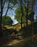 Choinki przy Trawach, Marlotte - Henri - Joseph Harpignies — widok dzieła