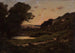 pejzażu o zachodzie słońca - Henri-Joseph Harpignies — widok dzieła