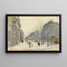 Le boulevard Saint-Germain, Paryż - Henri-Joseph Harpignies — oprawiony obraz na ścianie