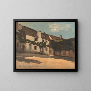 Maison Hrisson - Henri-Joseph Harpignies — oprawiony obraz na ścianie
