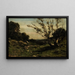 Poranny w Nièvre - Henri-Joseph Harpignies — oprawiony obraz na ścianie