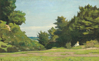 HenriJoseph Harpignies - Repos Dans La Campagne.webp