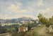 Widok na Nice - Henri-Joseph Harpignies — widok dzieła