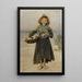 Kwiaty - Henri Jules Jean Geoffroy — oprawiony obraz na ścianie