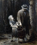 Jean Valjean i Cosette - Henri Jules Jean Geoffroy — widok dzieła