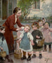 La touche des enseignants - Henri Jules Jean Geoffroy — widok dzieła
