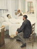 Dzień wizyty w szpitalu - Henri Jules Jean Geoffroy — widok dzieła