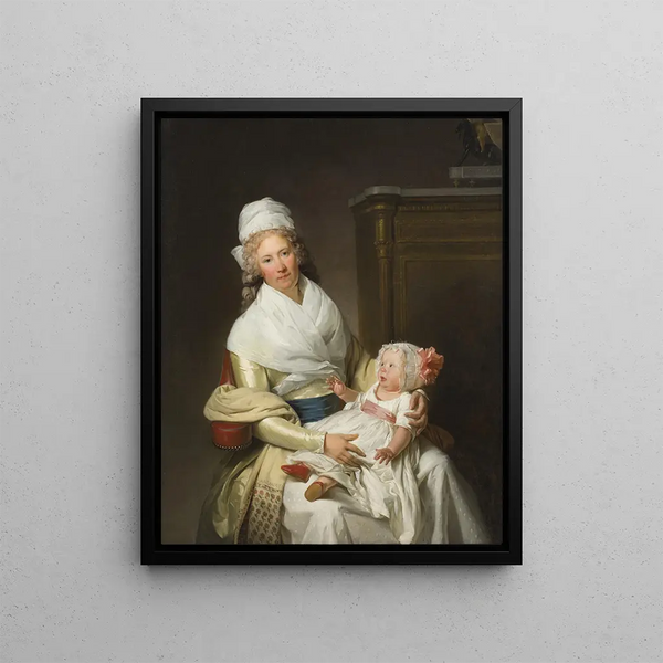 HenriPierre Danloux - Constantia Foster med syskonbarn.webp
