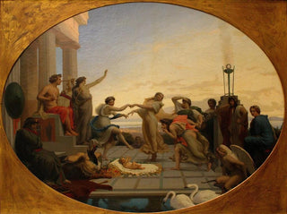 Narodziny Pindara - Henri-Pierre Picou — widok dzieła