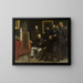 Warsztat w Batignolles - Henri Fantin-Latour — oprawiony obraz na ścianie