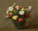 Bukiet z ogrodu - Henri Fantin-Latour — widok dzieła