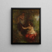 Dwie kąpiące się kobiety - Henri Fantin-Latour — oprawiony obraz na ścianie