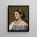 Duchesse de Fitz-James - Henri Fantin-Latour — oprawiony obraz na ścianie