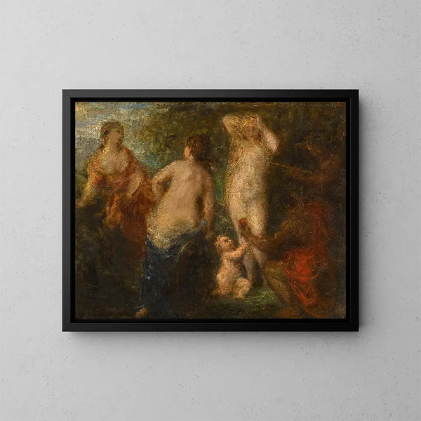 Sąd Paryski - Henri Fantin-Latour — oprawiony obraz na ścianie