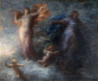 L'Aurore et la Nuit - Henri Fantin-Latour — widok dzieła