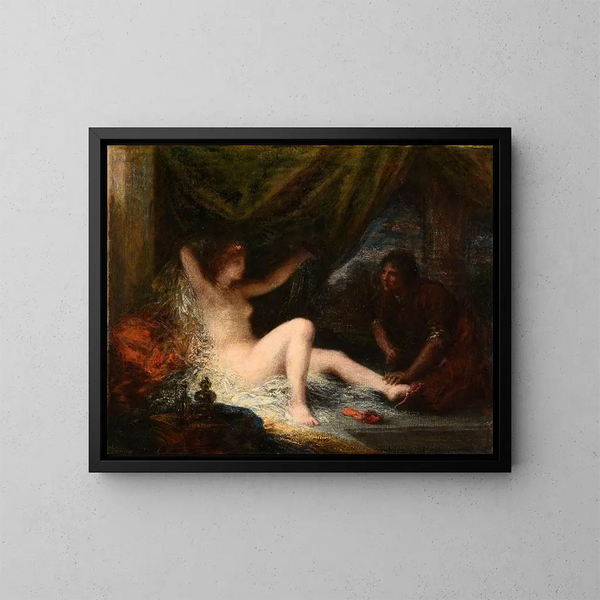 Wschód słońca - Henri Fantin-Latour — oprawiony obraz na ścianie