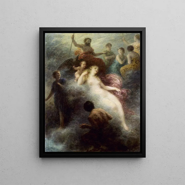Le Satyre - Henri Fantin-Latour — oprawiony obraz na ścianie