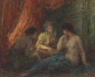 Le jeu - Henri Fantin-Latour — widok dzieła