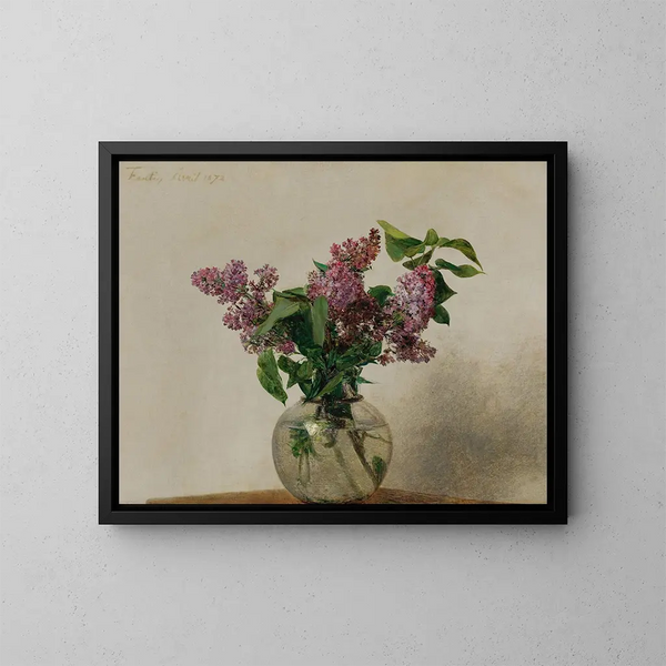 Lilas - Henri Fantin-Latour — oprawiony obraz na ścianie