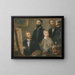 Manet w jego pracowni - Henri Fantin-Latour — oprawiony obraz na ścianie