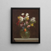 Białe narcyzy, jaśminy i tulipany - Henri Fantin-Latour — oprawiony obraz na ścianie