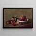Martwa natura z śliwkami - Henri Fantin-Latour — oprawiony obraz na ścianie