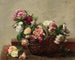 Kosz róż - Henri Fantin-Latour — widok dzieła