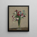 z groszkami i nigellami - Henri Fantin-Latour — oprawiony obraz na ścianie