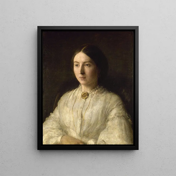 Portret pani Edwin Edwards - Henri Fantin-Latour — oprawiony obraz na ścianie